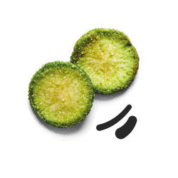 radish chips